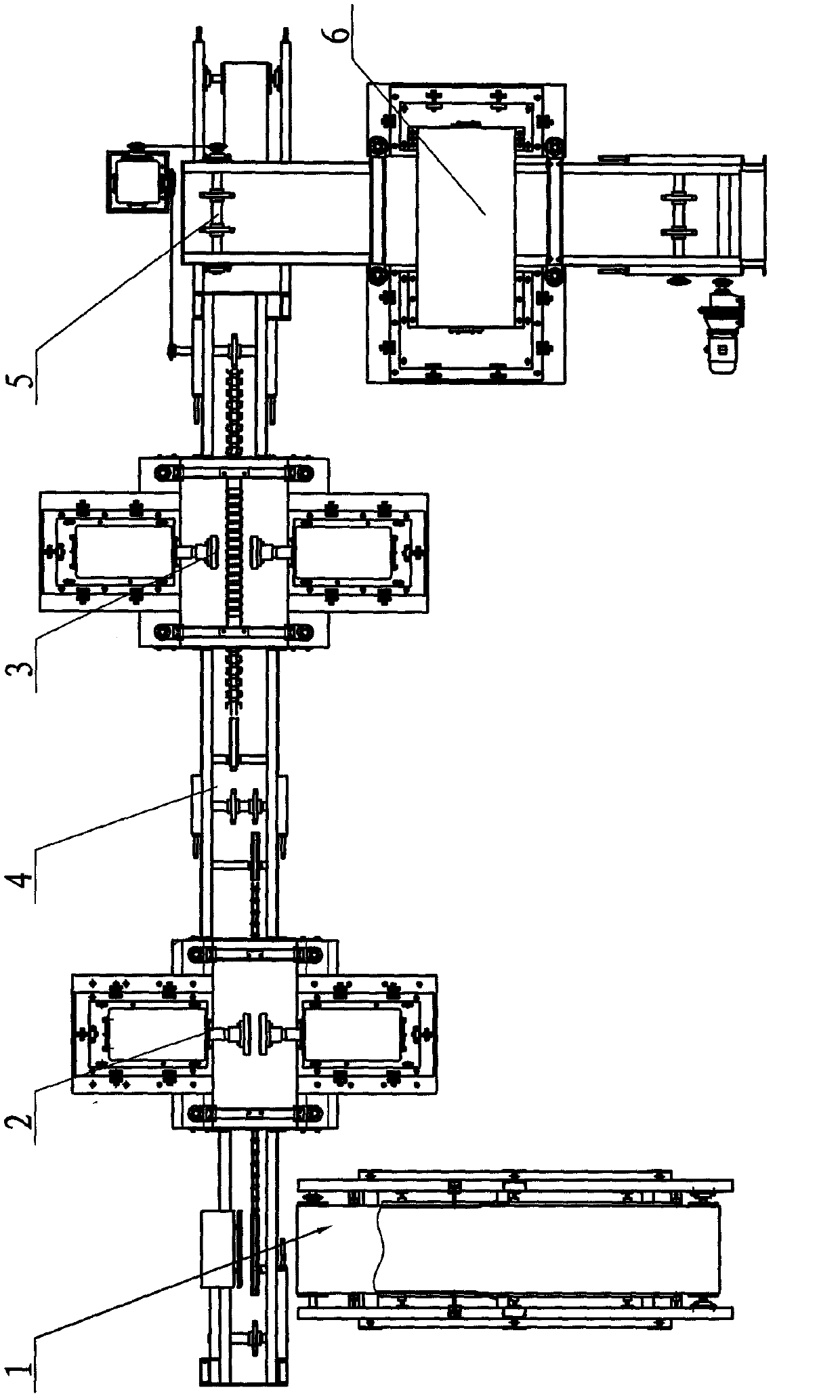 Automatic grinding/slitting system for refractory bricks