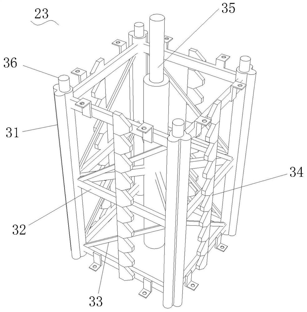 Intelligent circulating type people and goods elevator system and using method