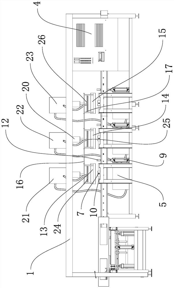 A coloring mechanism in a mahjong coloring device