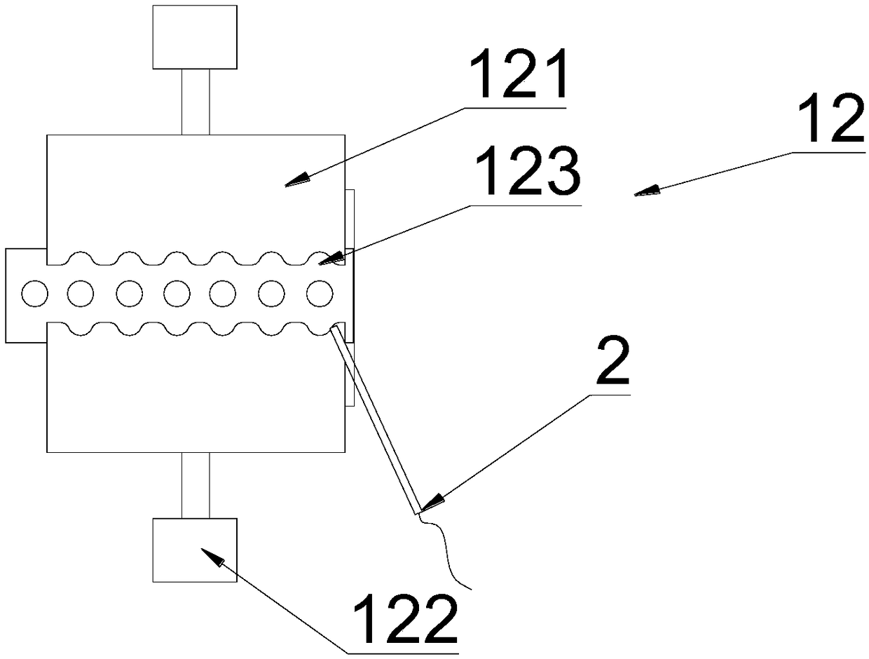 Positioning system used before rotor assembly assembling