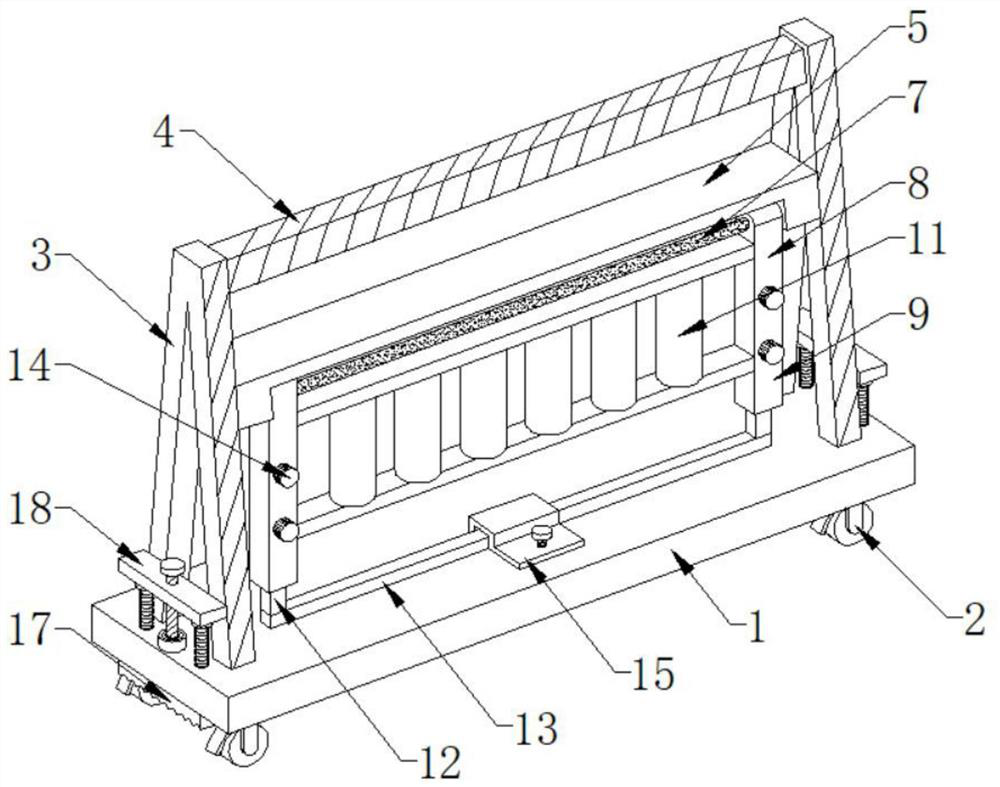 A road crash barrier