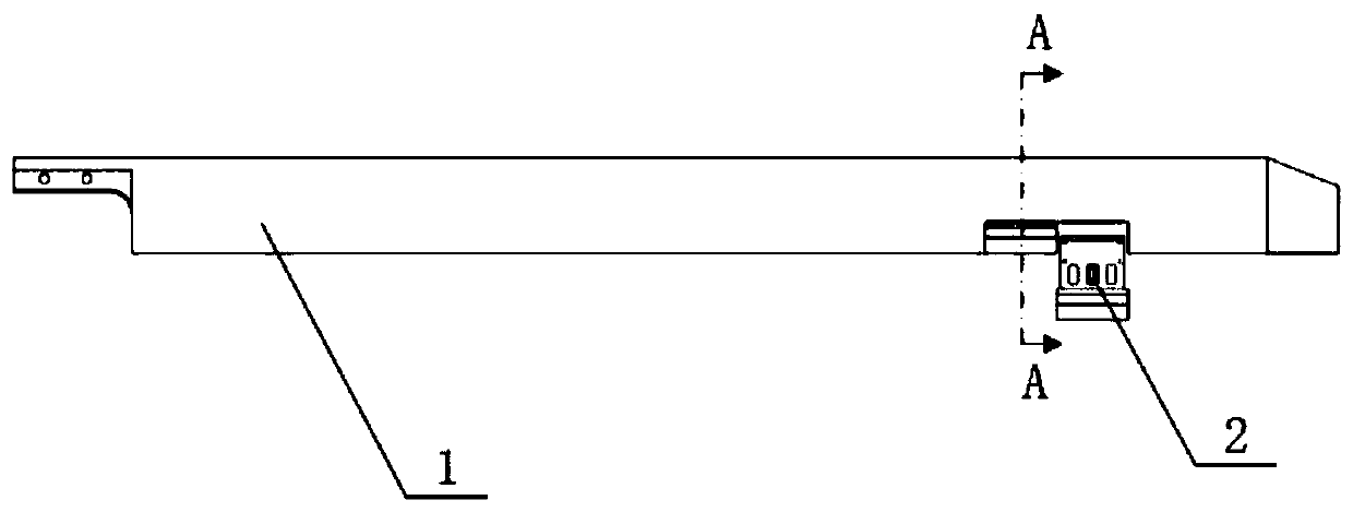 Helicopter rotor blade based on seamless trailing edge flap mechanism