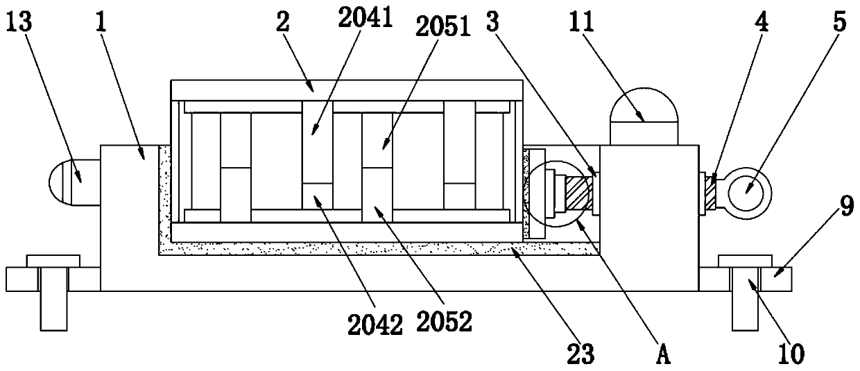 Two-stage thermoelectric material device