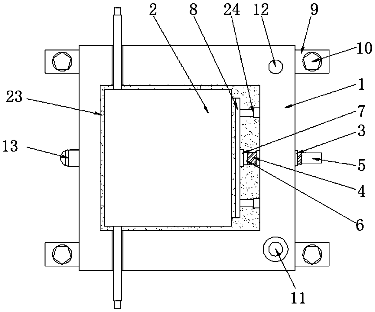 Two-stage thermoelectric material device