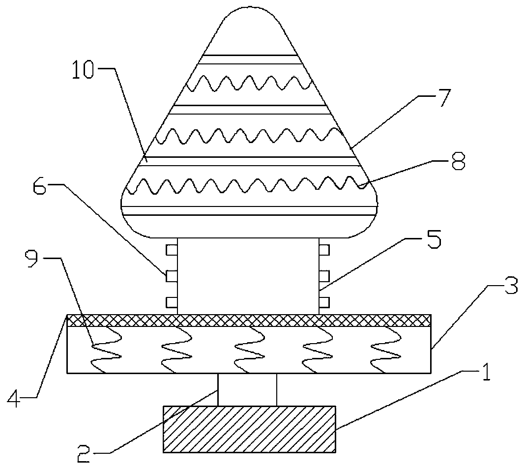 Automobile interior buckle