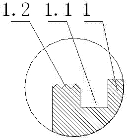 Oil-resistant sealing tank device for rubber test and manufacture method of oil-resistant sealing tank device