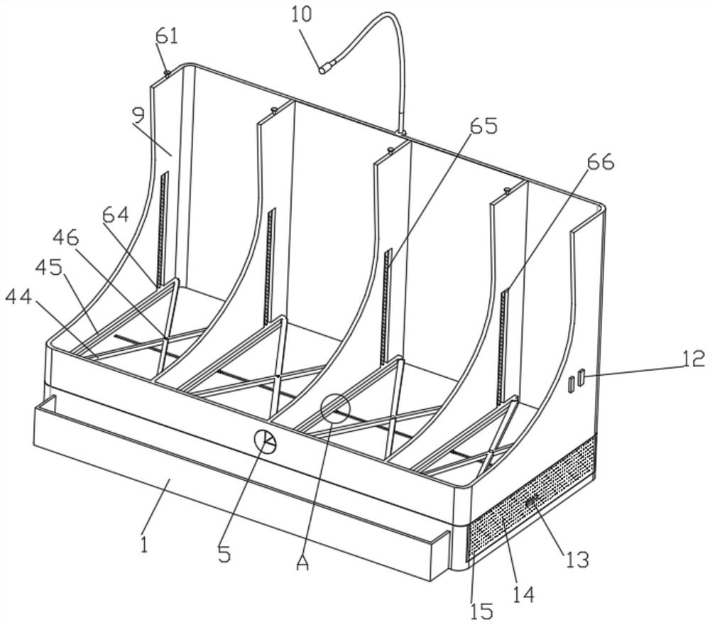 Multifunctional office supply storage device