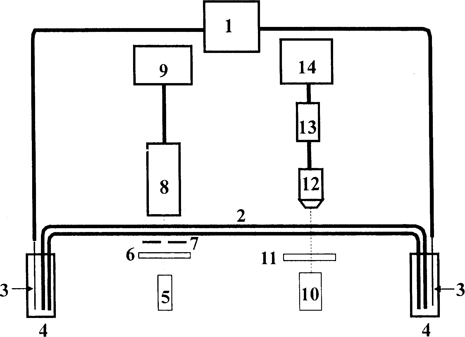 Micro-capillary electropheresis apparatus