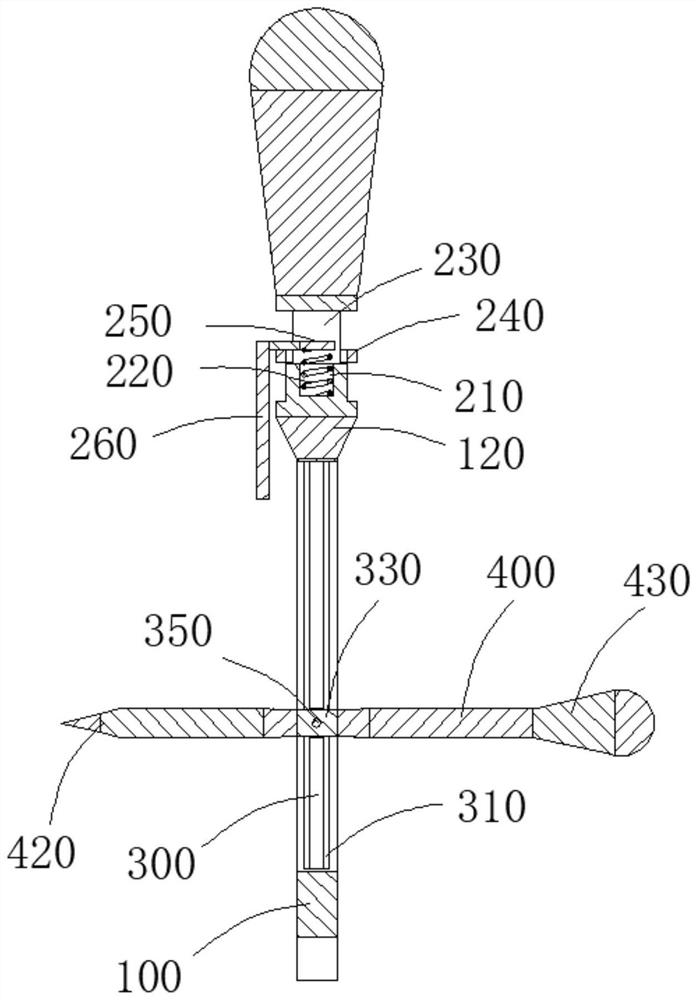 Special tool for quickly disassembling closed cable clamp of coal mining machine on fully mechanized coal mining face