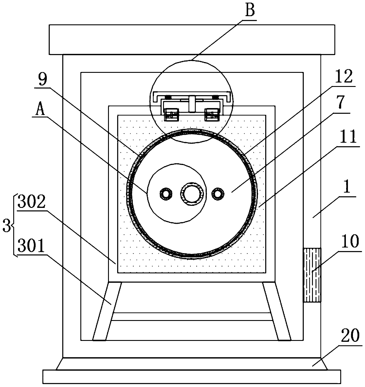 Anti-electric shock power distribution cabinet with flood prevention and disaster resistance functions