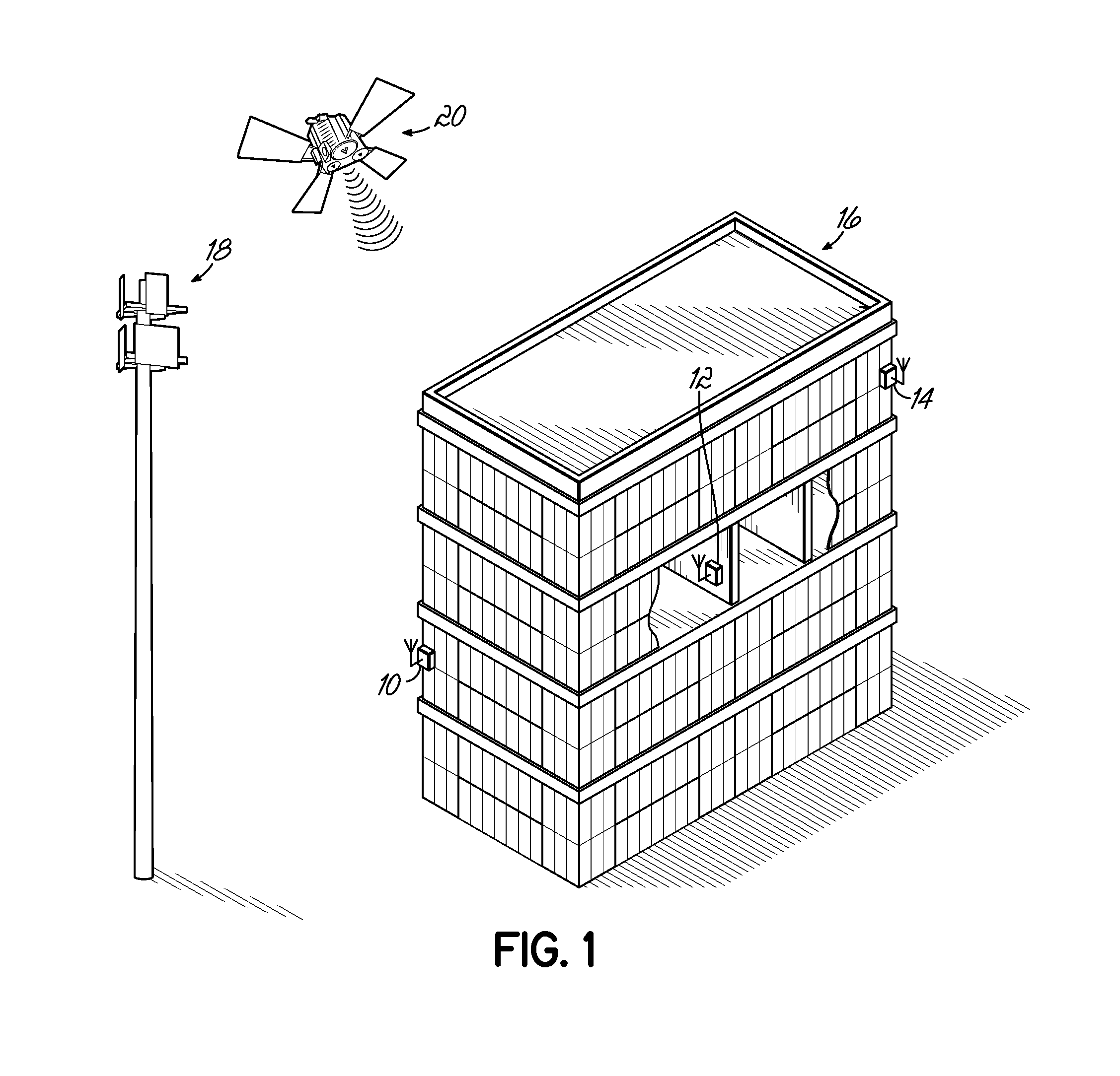 System and method for location of mobile devices in confined environments