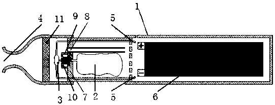 E-cigarette with suction liquid supply