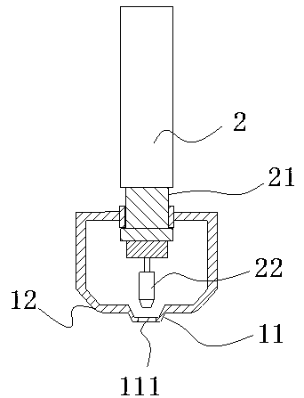 Positioning sleeve of electric screwdriver