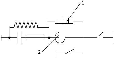 A method for judging whether the lightning arrester of reactive power compensation device is electrified