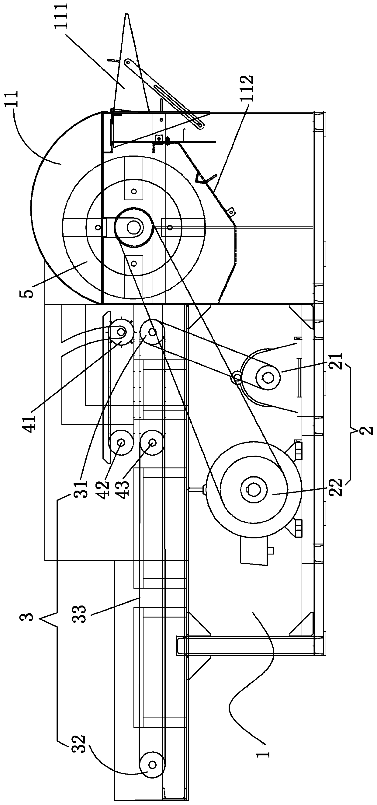 A straw feed preparation process based on silk rubbing and fermentation equipment