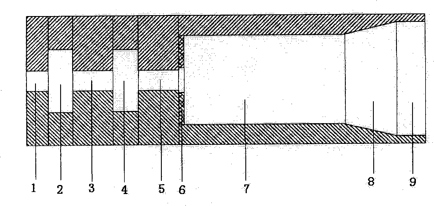 Common frequency iso-mode whirling traveling-wave klystron amplifier