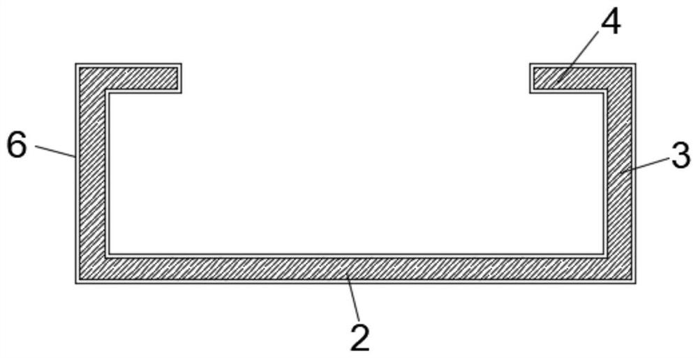 Underwater walking wheel guide rail and machining method thereof