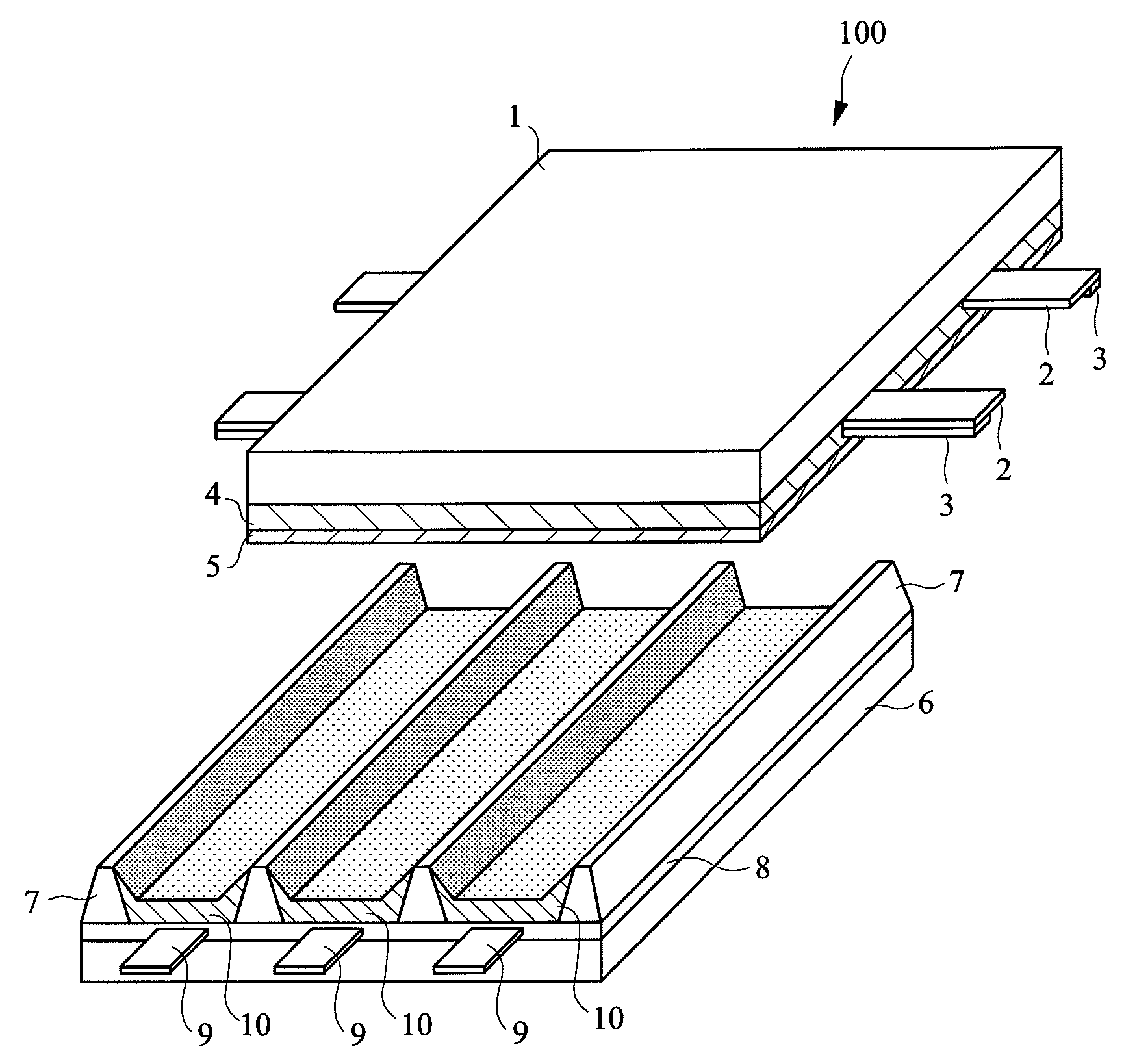 Plasma display device and light emitting device