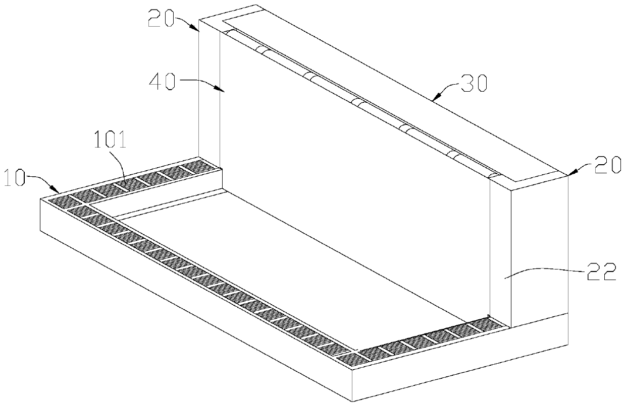 Hydrodynamic anti-flooding device