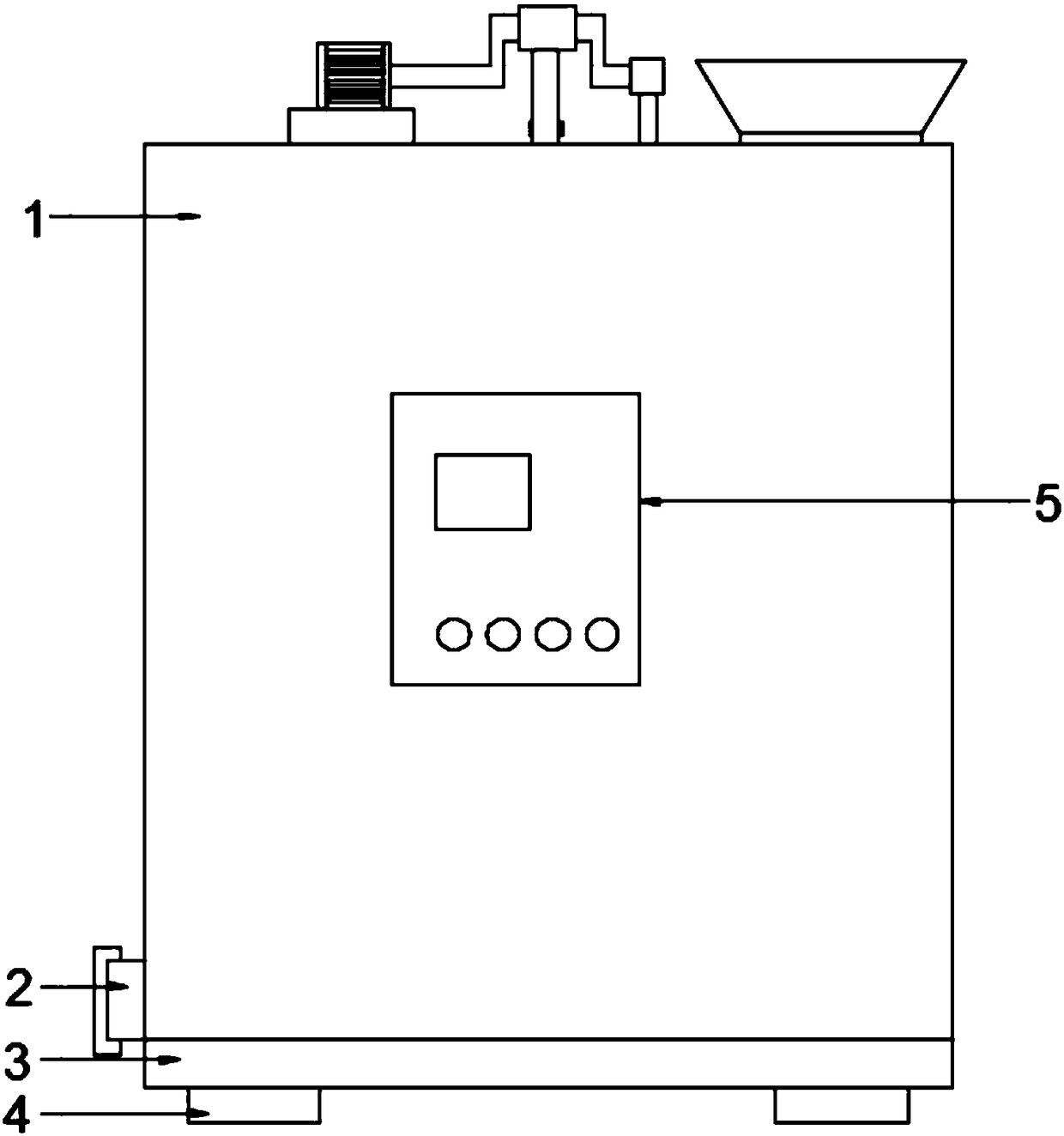 High-efficiency processing device for herbage of animal husbandry