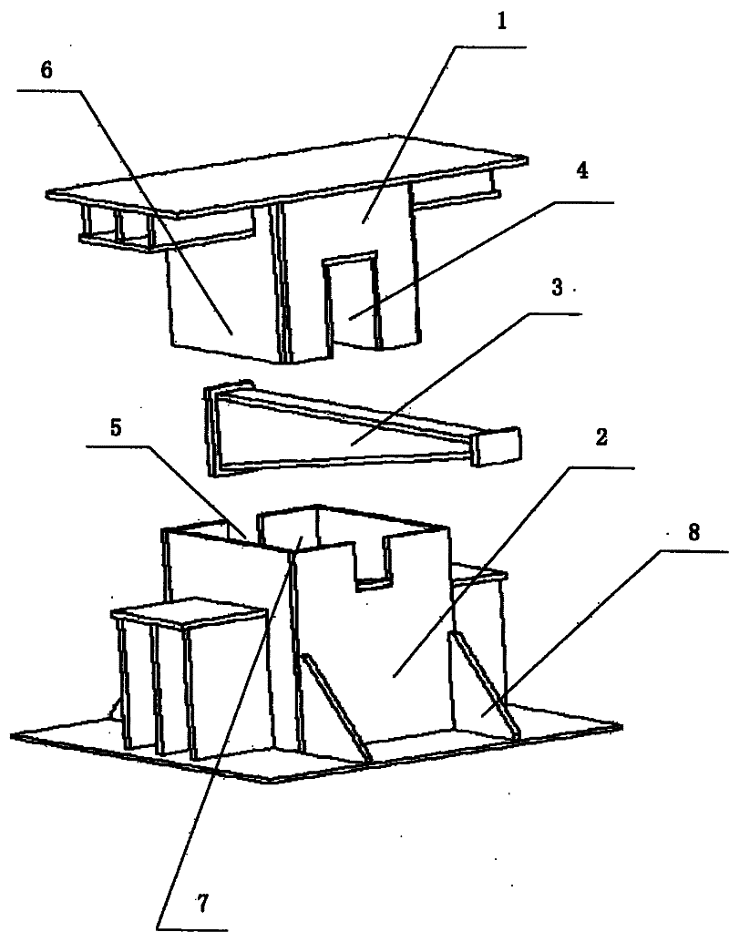 Rapid pier arranging device for ship