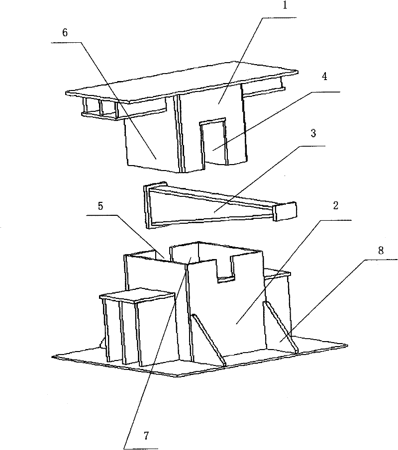 Rapid pier arranging device for ship