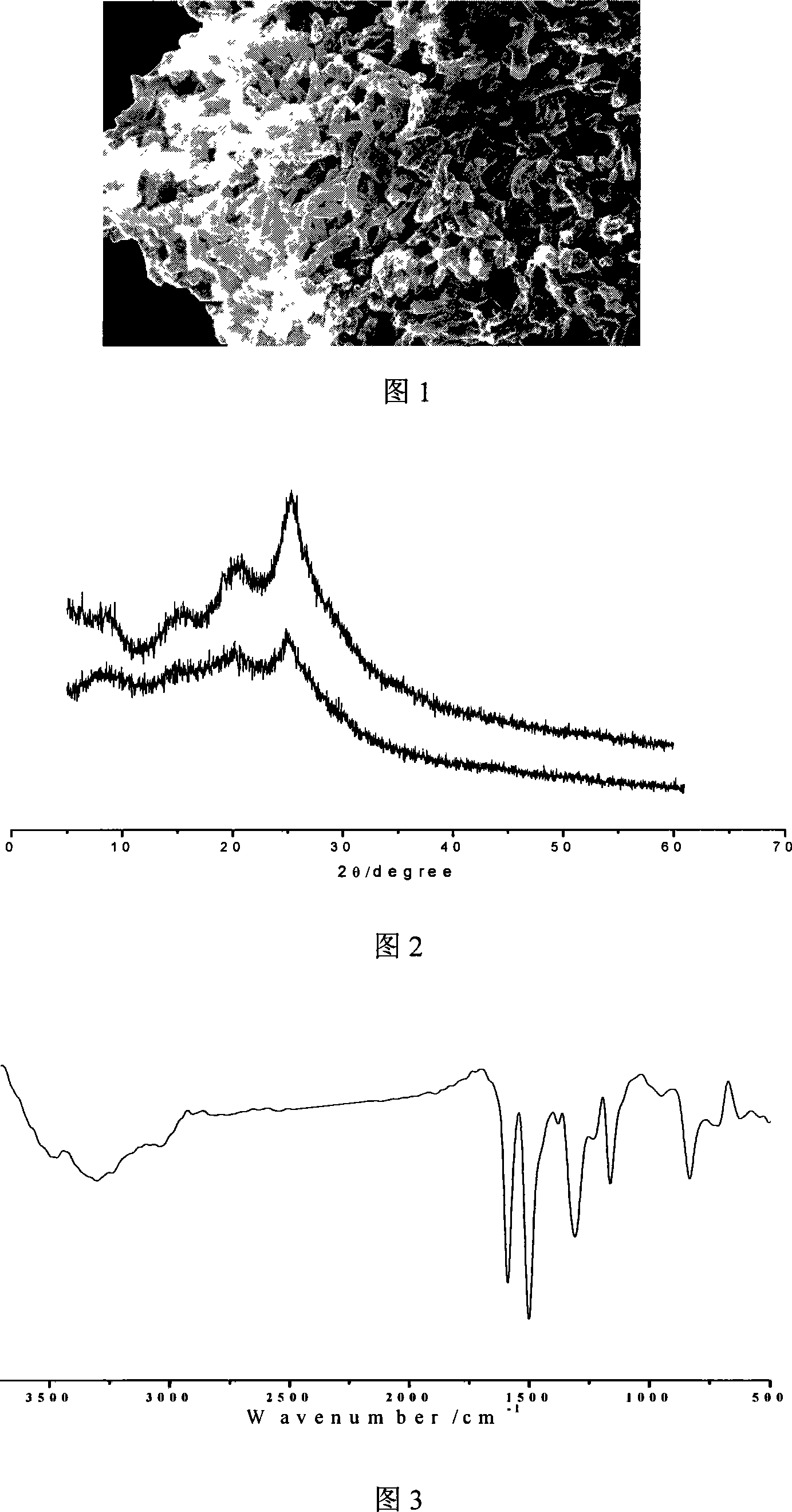 Method for preparing polyaniline nano thread