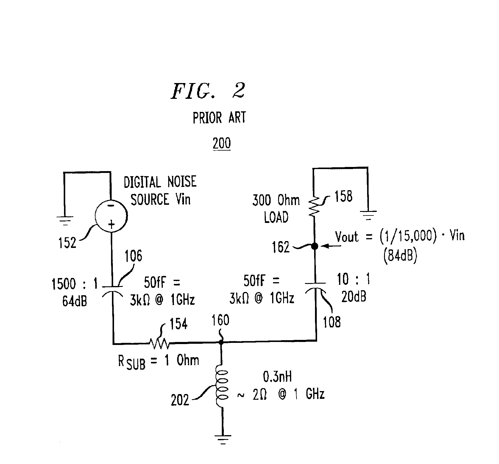 Mixed signal integrated circuit with improved isolation