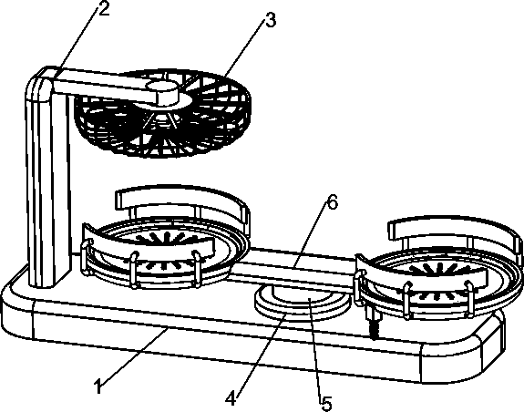 Meal cooling and anti-scalding equipment for infant health care