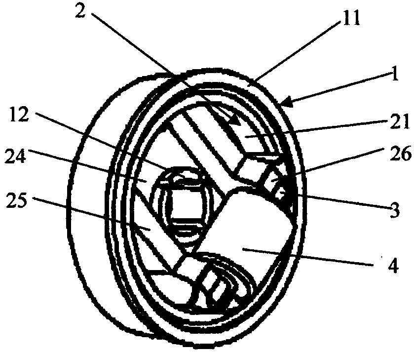 Mechanism allowing electric baby stroller to achieve swinging function