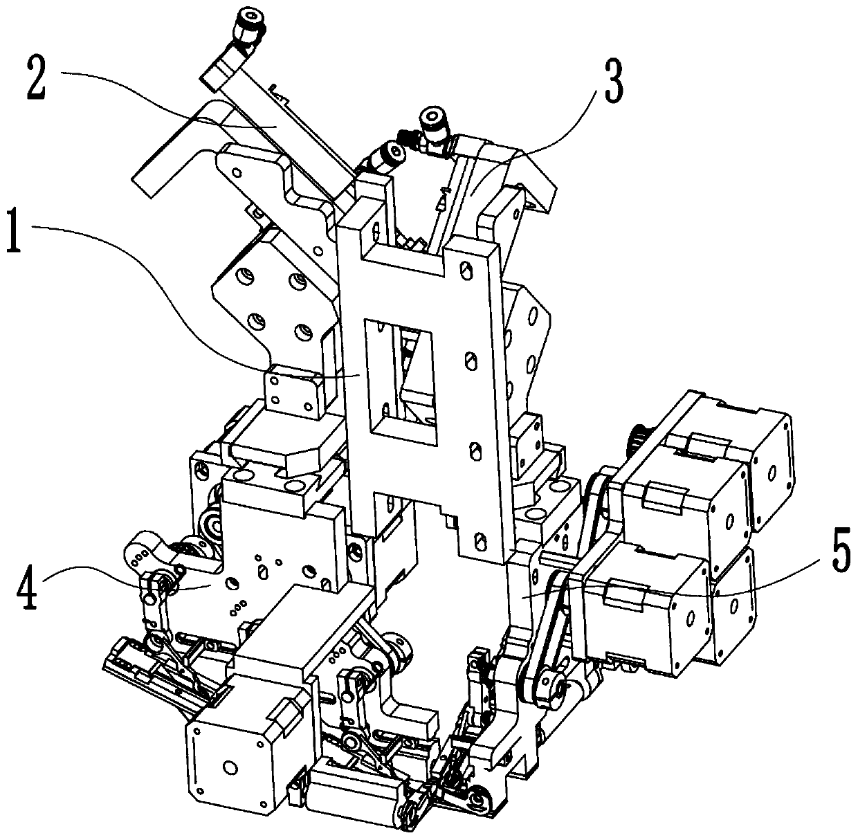 Multi-gold sheet conveying device and embroidery machine