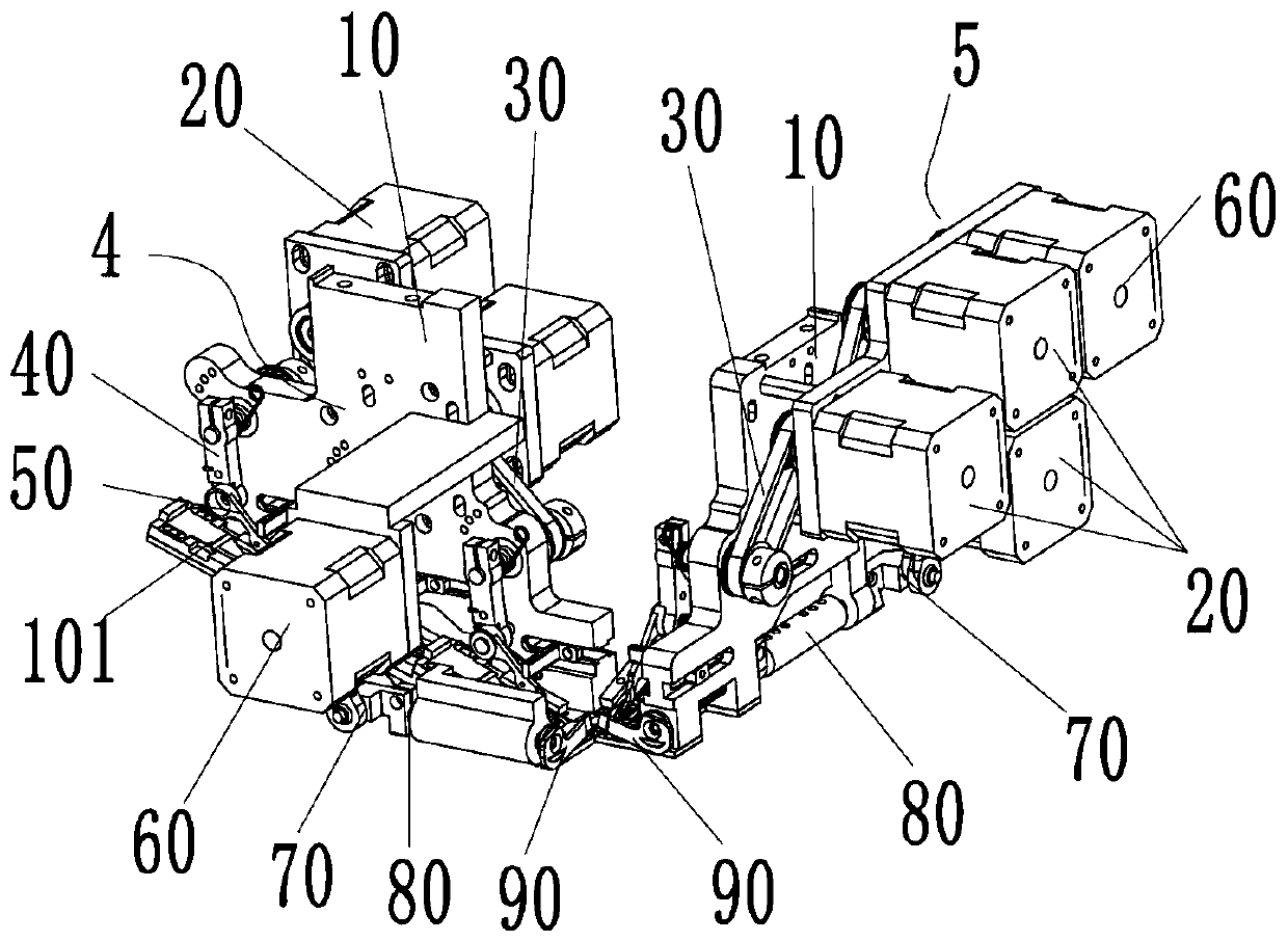 Multi-gold sheet conveying device and embroidery machine