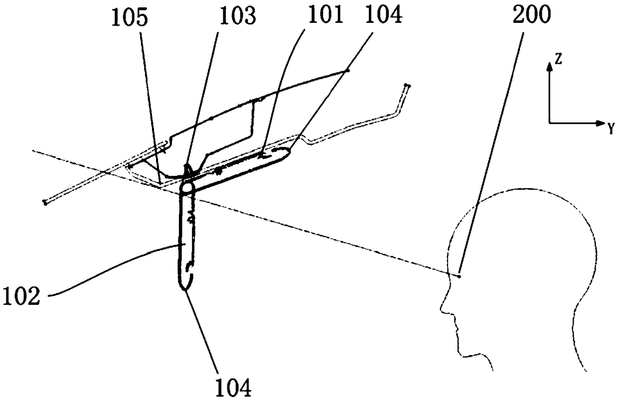 Car sun visor arrangement check method