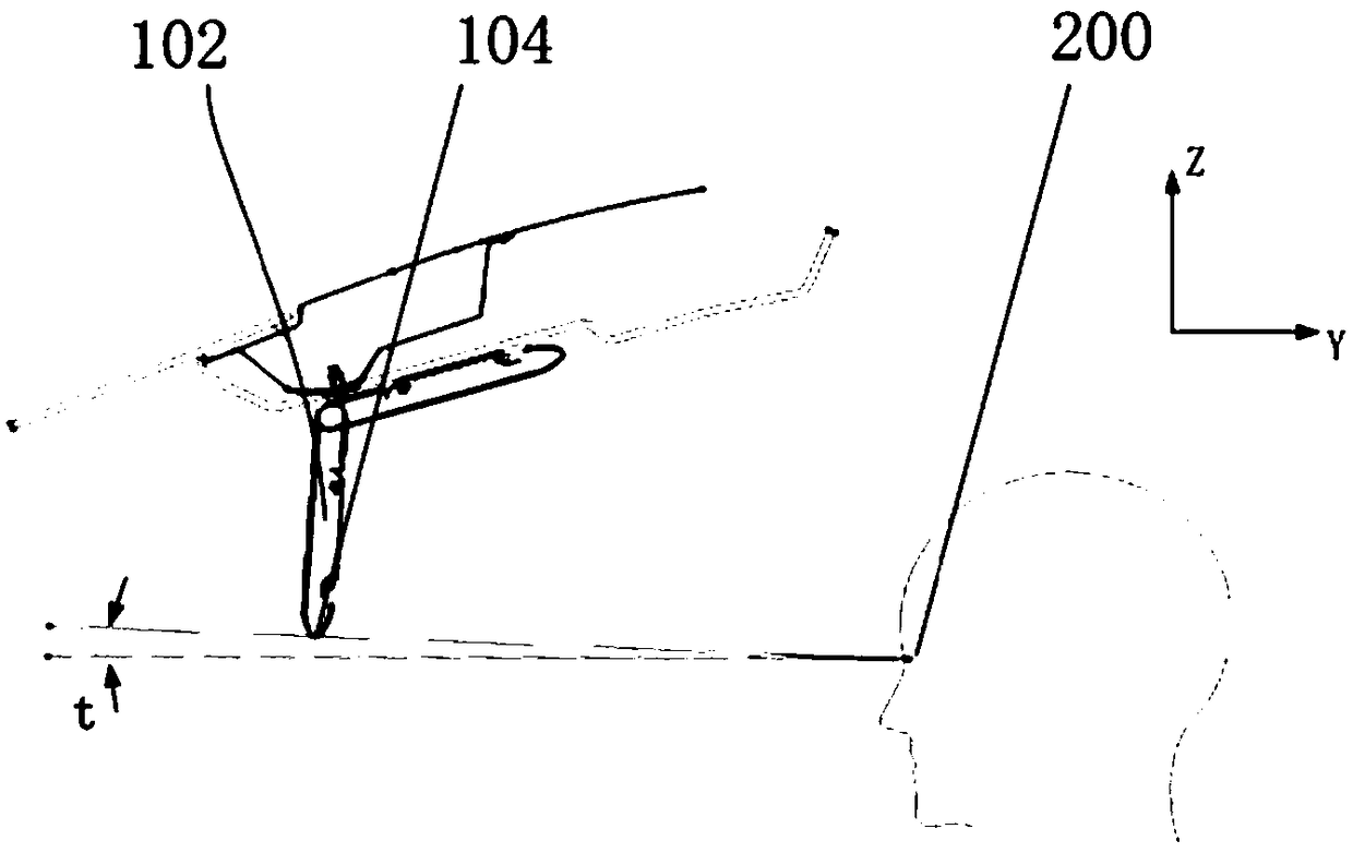 Car sun visor arrangement check method