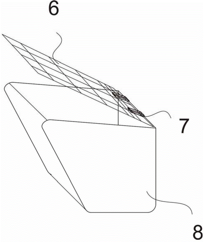 Connecting block for connecting bike basket with basket cover in rotating manner