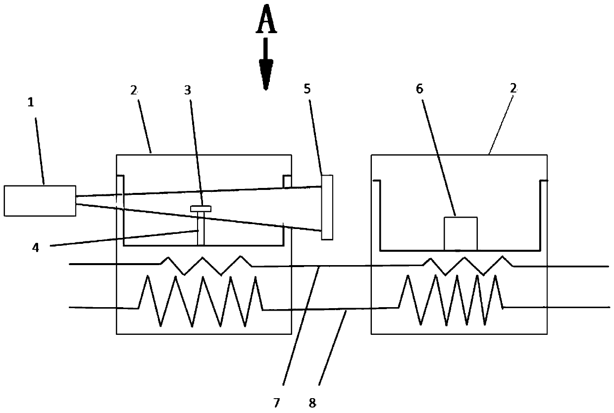 Method and device for high-throughput characterization of heat and structure during melting-solidification of crystalline materials