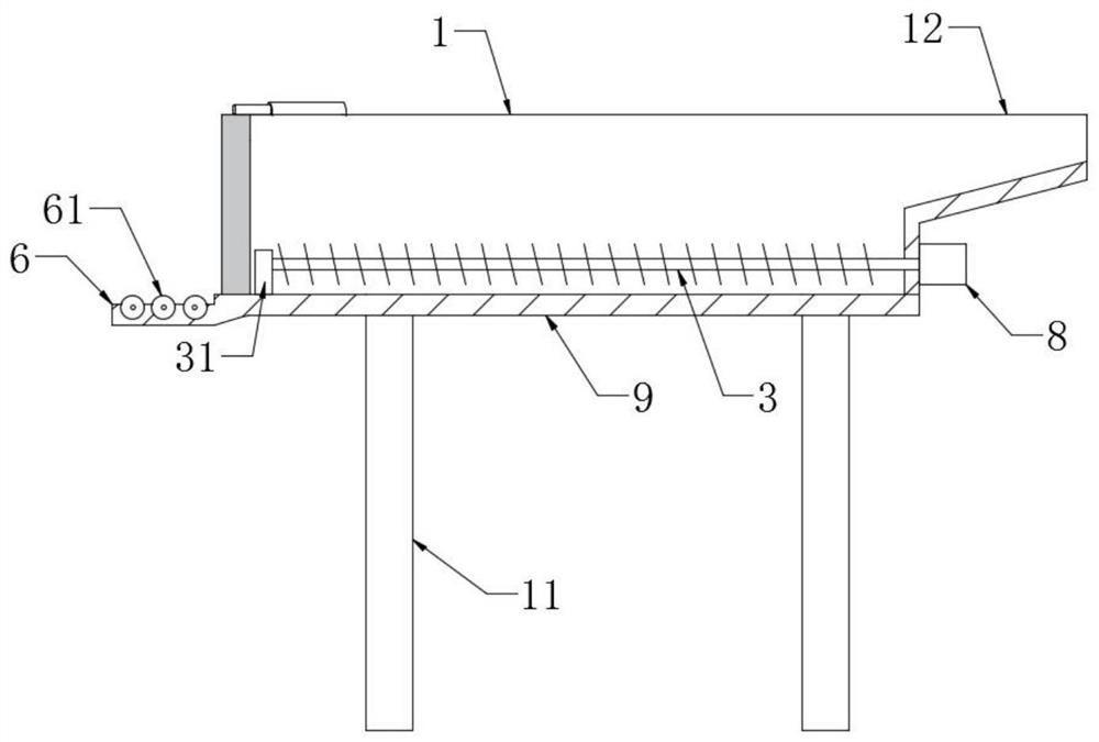 Packing device for bridge production and using method thereof