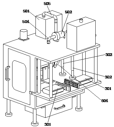 Chamfering device of hardware die