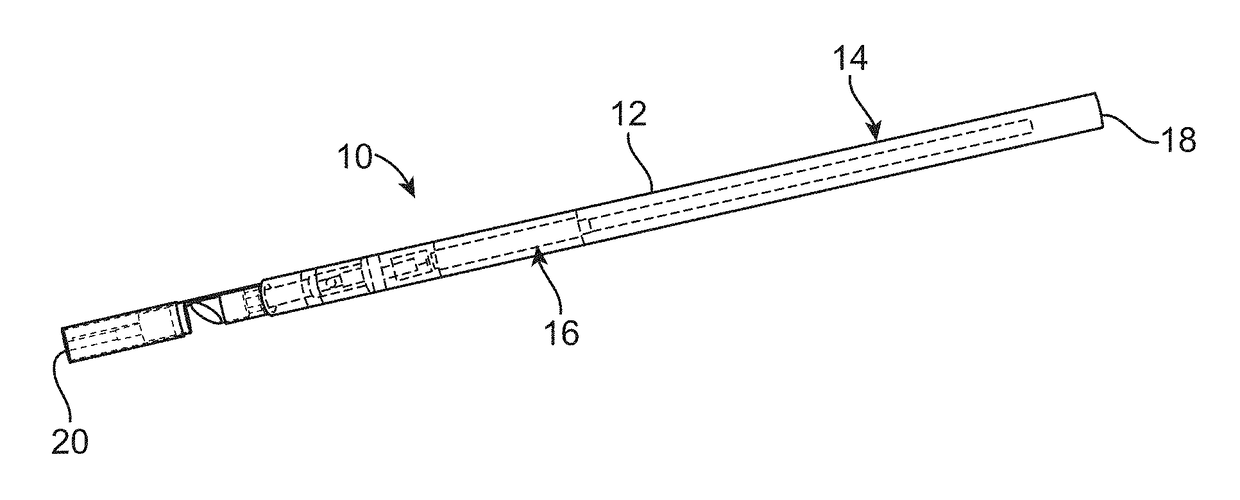 Probe for detecting atherosclerosis