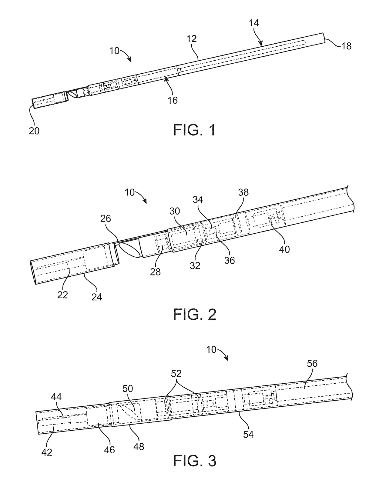 Probe for detecting atherosclerosis