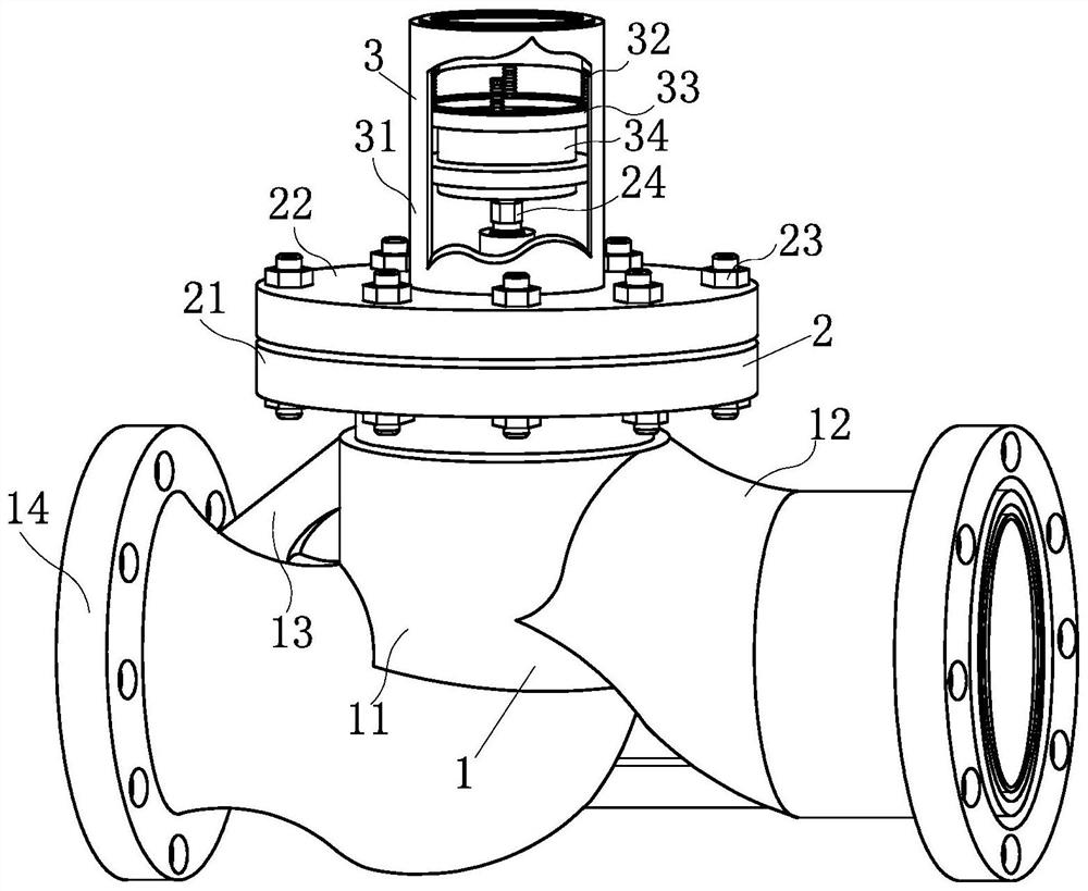 Valve with guide assembly