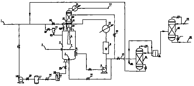 Technology for continuously producing secbutyl acetate