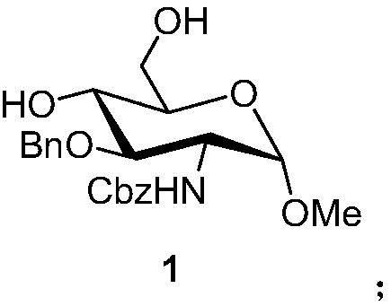 Preparation method of fondaparinux sodium monosaccharide intermediate