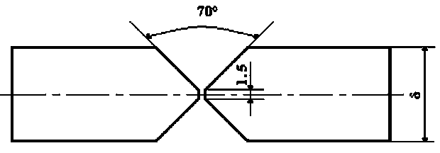 Gas shielded welding method of bridge steel with tensile strength Rm greater than or equal to 810 MPa