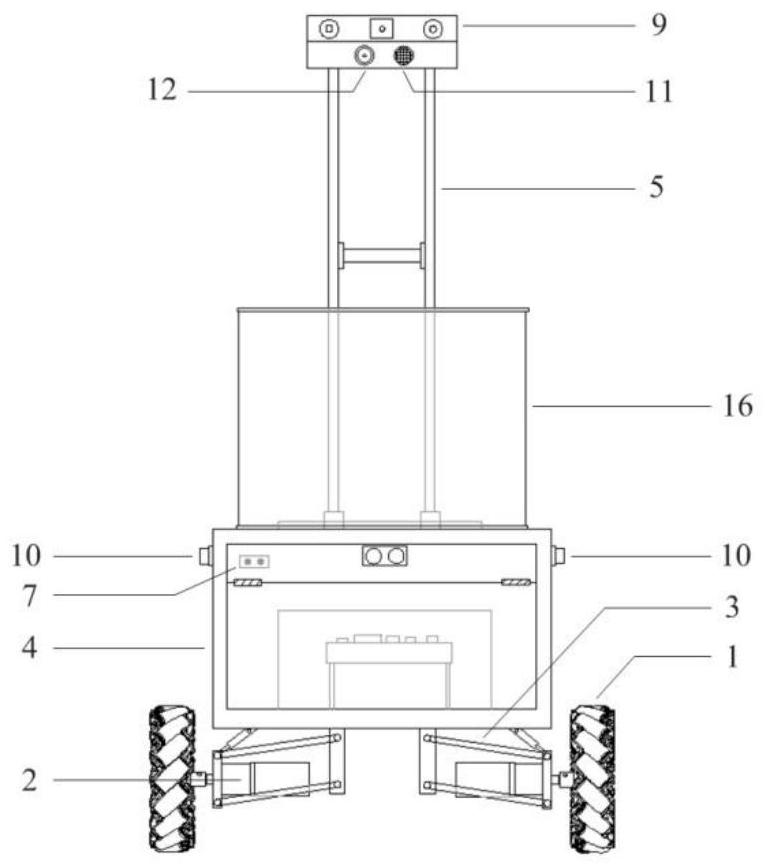 Indoor following robot system and operation method