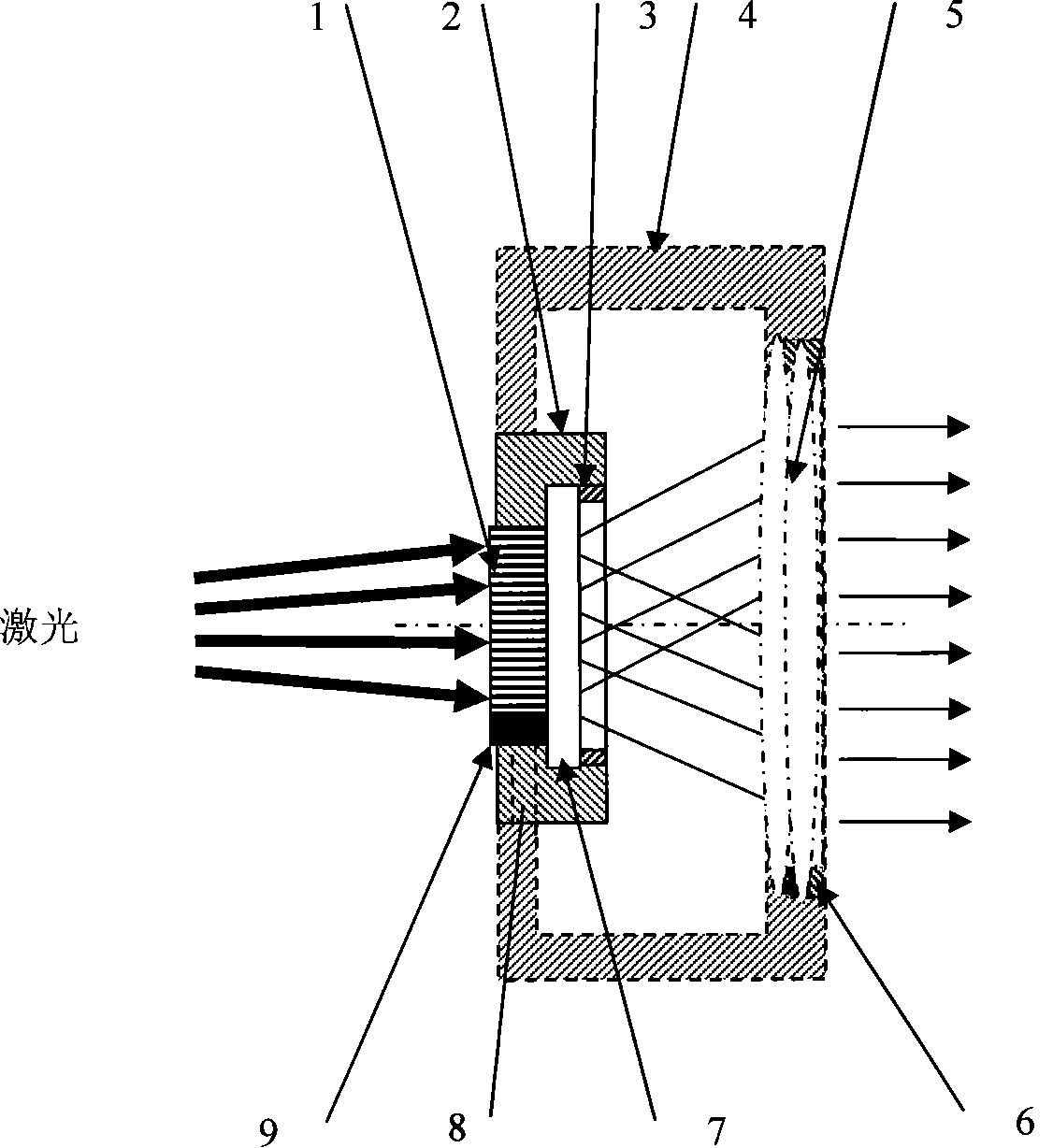 High power laser beam expander