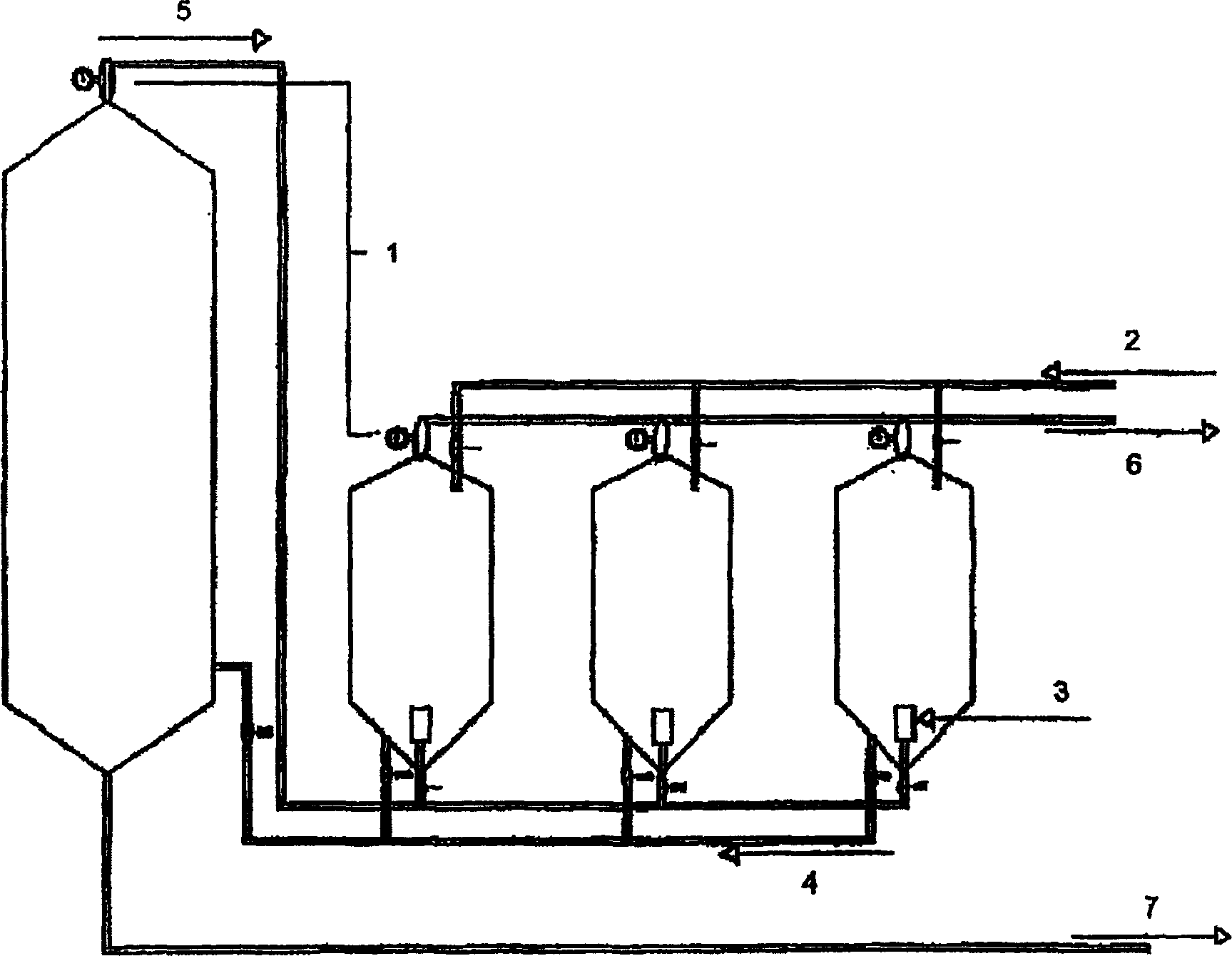 Method and equipment for processing organic material