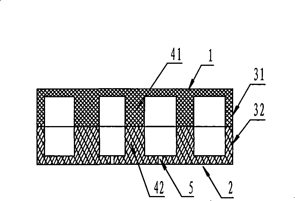 Multi-pole combined magnet core with magnetic shield