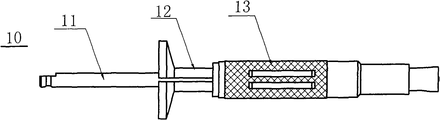 Screwdriver containing clamp pin in hand surgery