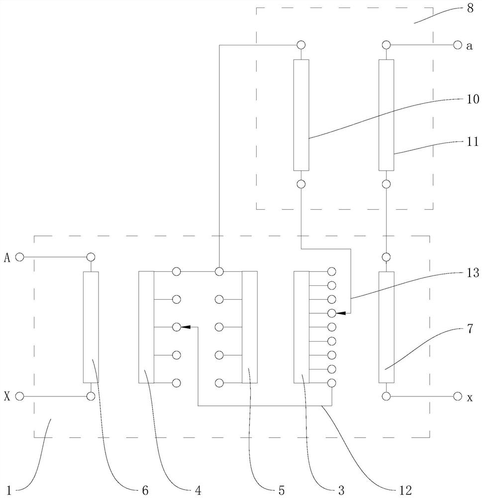 Multistage coarse and fine adjustment transformer